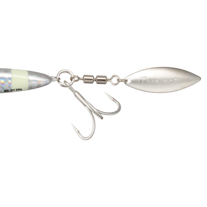 Major Craft Metal Jig Maki Jet 30G Zebra Glow #7 Lure