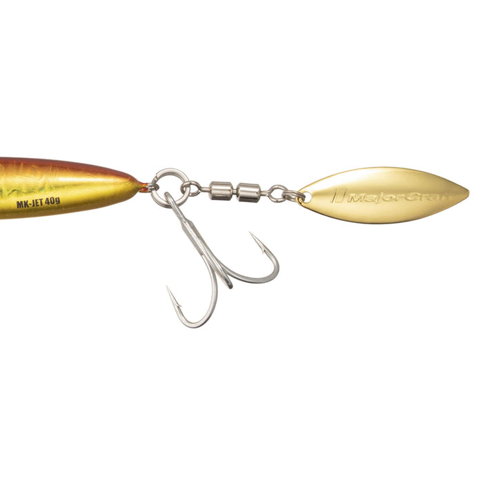 Major Craft Metal Jig Maki Jet 40G Red Gold Lure #3 Fishing Tackle