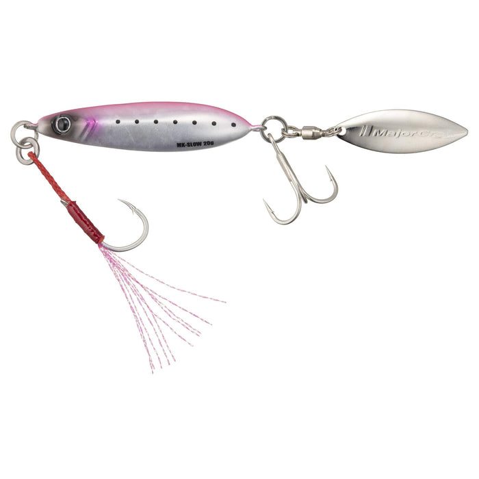 Major Craft Metal Jig Maki Slow 20G Pink Sardine #29 Fishing Lure