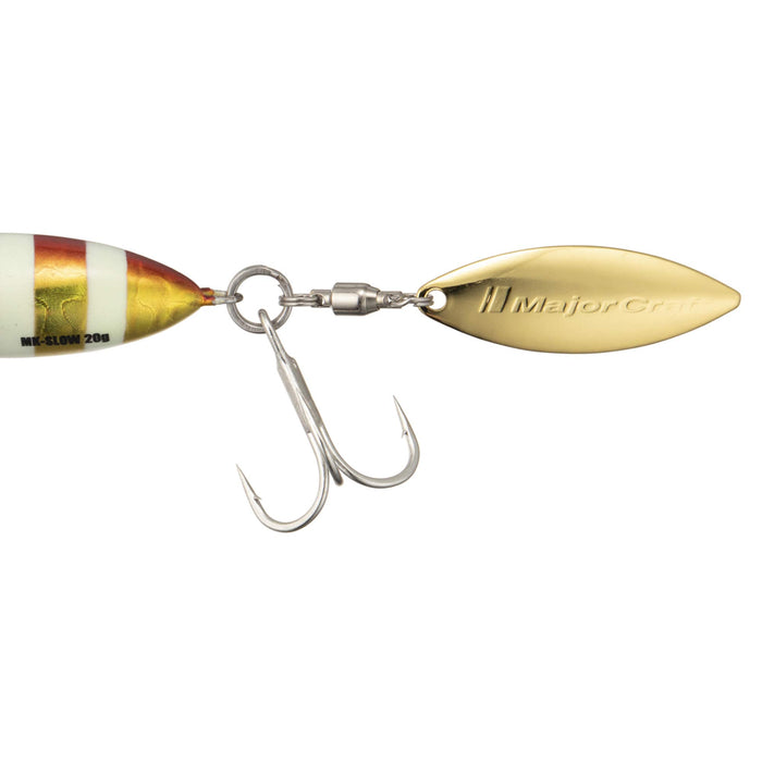 Major Craft Metal Jig Maki Slow 20G Zebra Red Gold 77 Lure