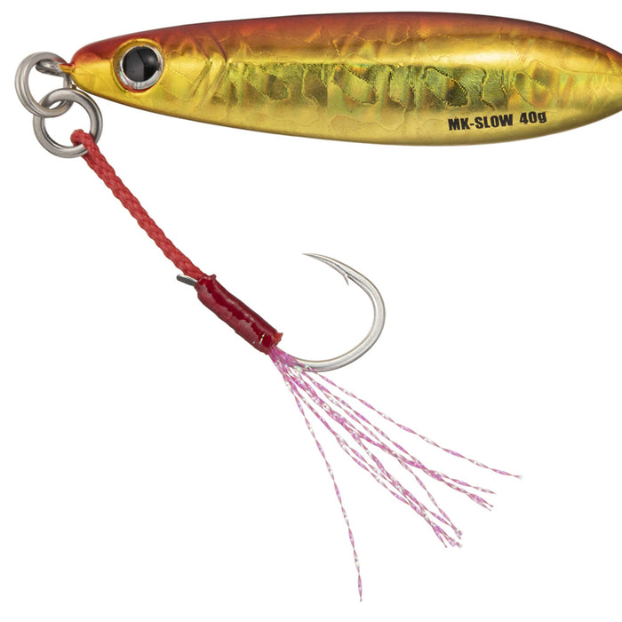 Major Craft Slow Jig 40G Red Gold Metal Jig Lure