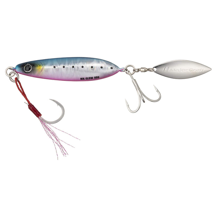 Major Craft 60g Maki Jig Slow Blue Pink Sardine Fishing Lure