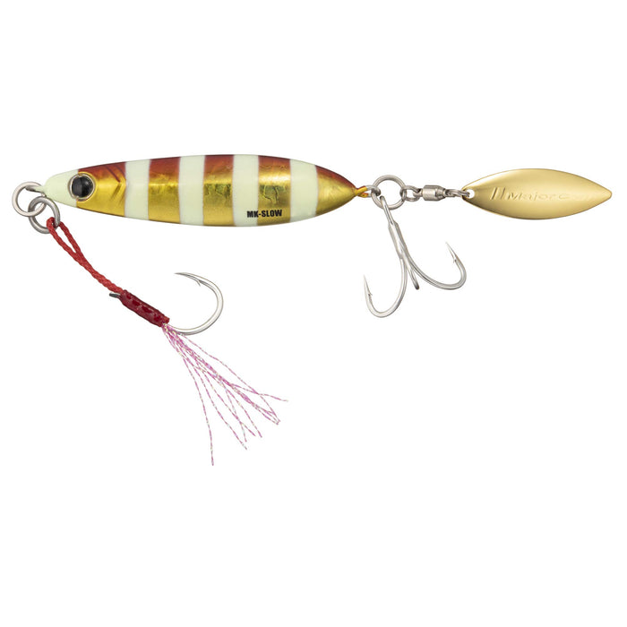 Major Craft 60G Zebra Red Gold Maki Jig Slow Lure