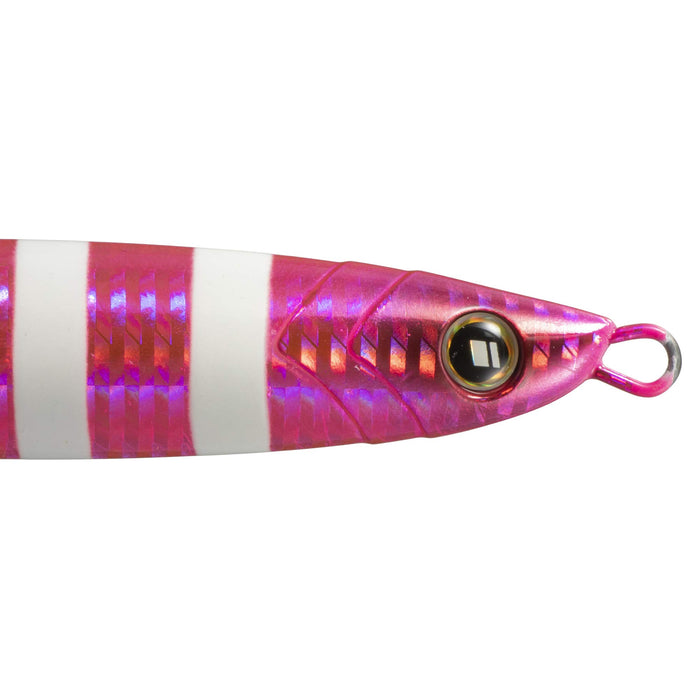 Major Craft Tachijigi Dojo Slow Fall Jig - Zebra Pink 210G Lure