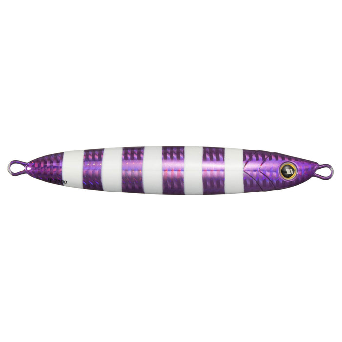 Major Craft Metal Jig Dojo Slow Fall Tjd 210G Zebra Purple Lure