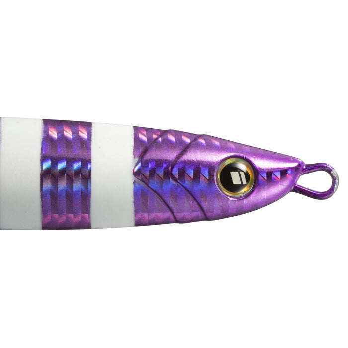 Major Craft Metal Jig Dojo Slow Fall Tjd 210G Zebra Purple Lure