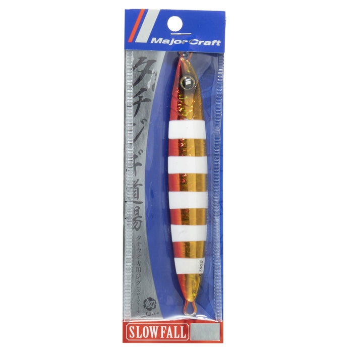 Major Craft Metal Jig Tachijigi Dojo Slow Fall 80g - Perfect for Saltwater Fishing