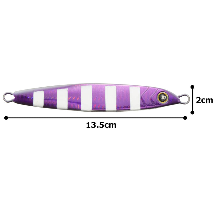 Major Craft Metal Jig Tachijigi Dojo Zebra Purple 210G Tjd-St210 Lure