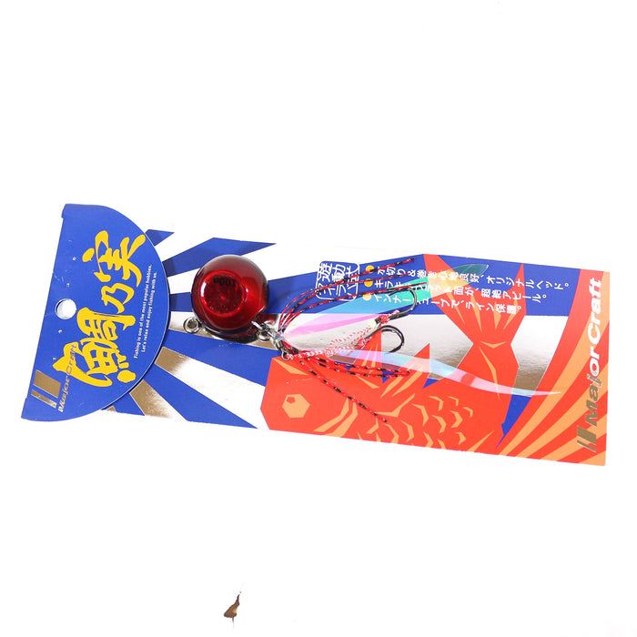 Major Craft 金属 Jig Tai Chisel 100G 红黑诱饵