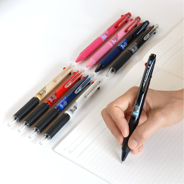 Mitsubishi Pencil Jet Stream 3 Color Ballpoint Pen 0.5 Easy Write Baby Pink