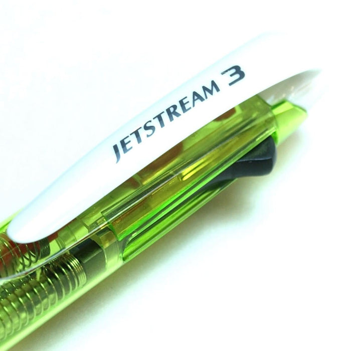 Mitsubishi Pencil Jet Stream 3-Color 0.7 Ballpoint Pen Green Easy to Write