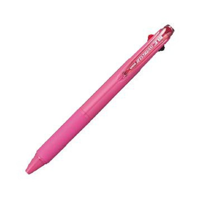 Mitsubishi Pencil Jet Stream 3-Color Ballpoint Pen 0.7 Tip Rose Pink Easy Write