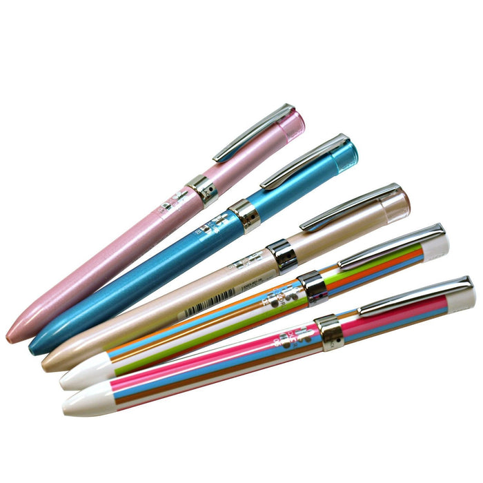 Mitsubishi Pencil Jet Stream 3-Color Ballpoint Pen 0.5mm Point Sugar Pink