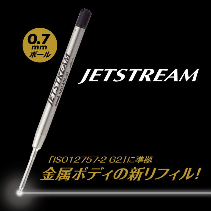 Mitsubishi Pencil Jet Stream Prime 0.7 Black Ballpoint Pen Refill Single Color