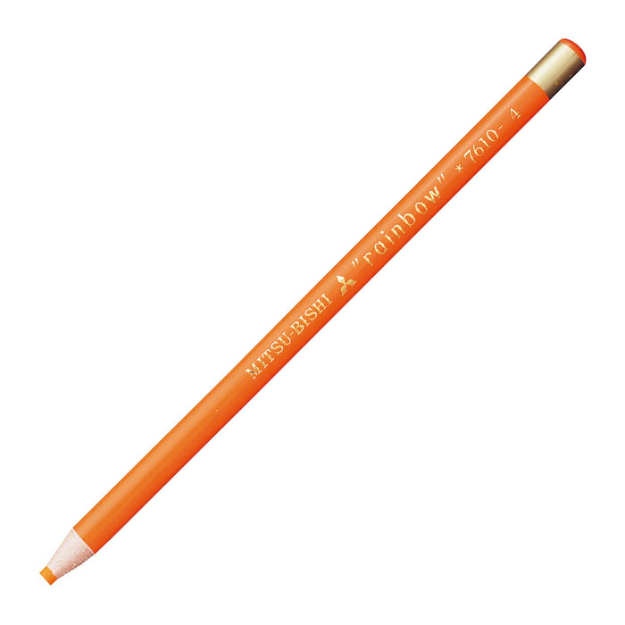 Mitsubishi Pencil No.7610 - Pack of 12 Orange Aqueous Colored Pencils