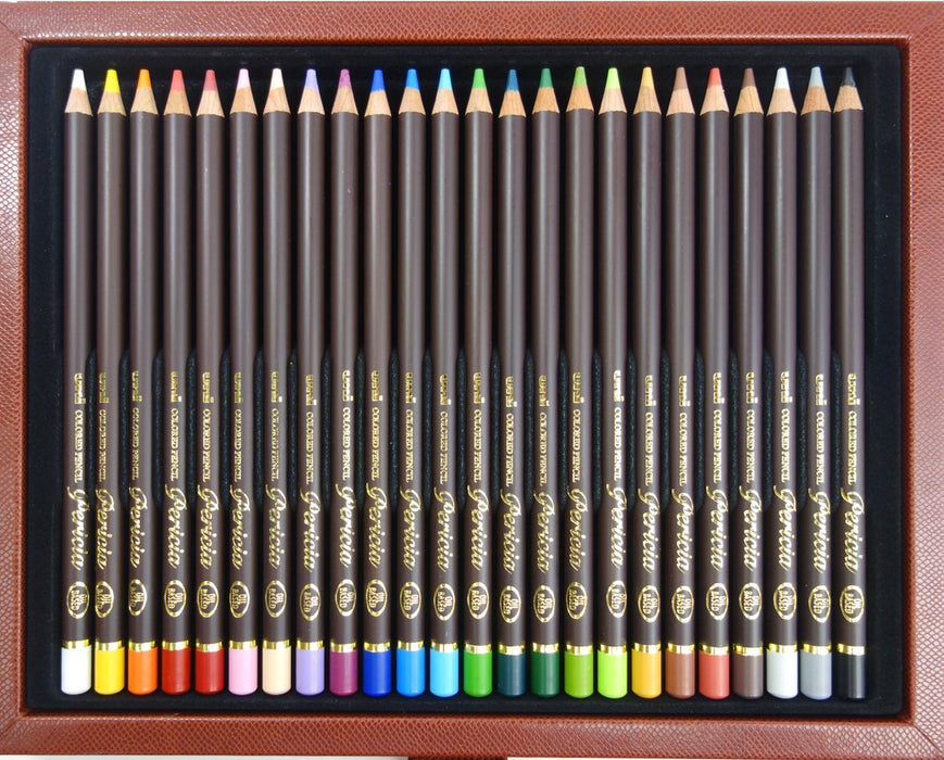 Mitsubishi Pencil Unicolor Perisia 24 Colored Pencil Set Ucpplc24C