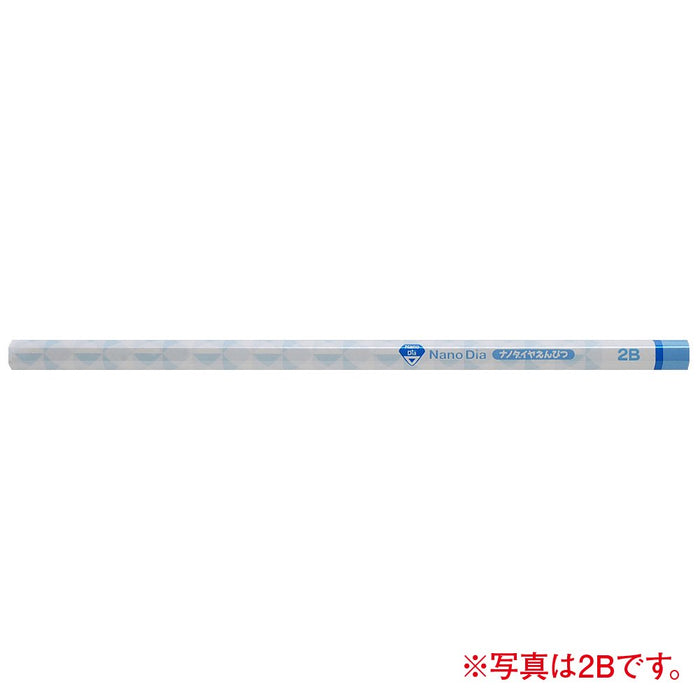 Mitsubishi Pencil Nano Diamond B Blue Drawing Pencils Pack of 12