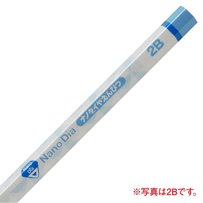 Mitsubishi Pencil Nano Diamond B Blue Drawing Pencils Pack of 12