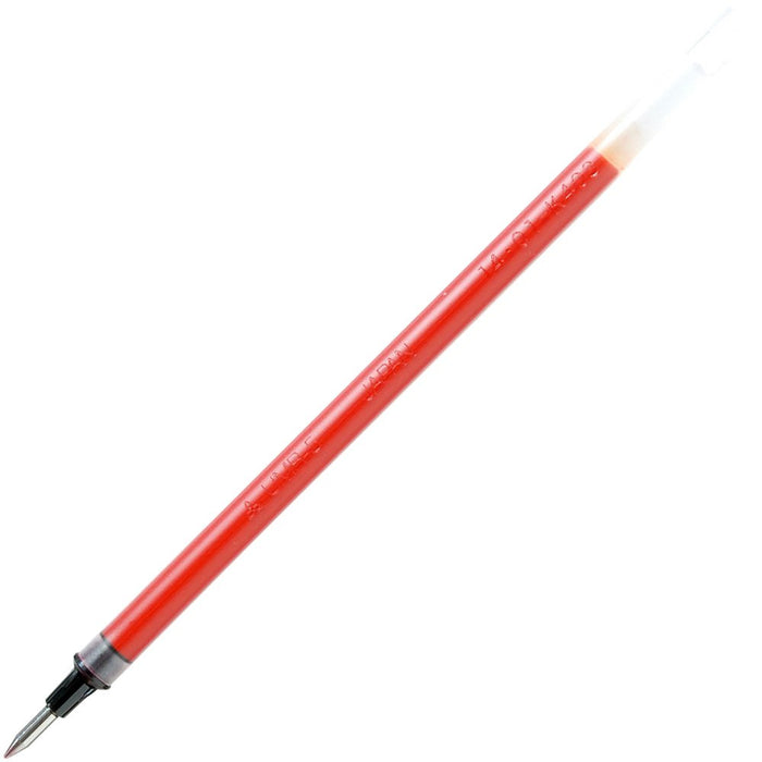 Mitsubishi Pencil Signo Gel Ballpoint 0.5 Red Refill - Pack of 10