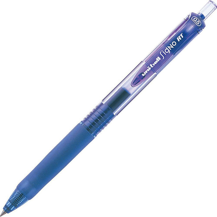 Mitsubishi Pencil Signo RT Blue Gel Ballpoint Pen 0.5mm Pack of 10