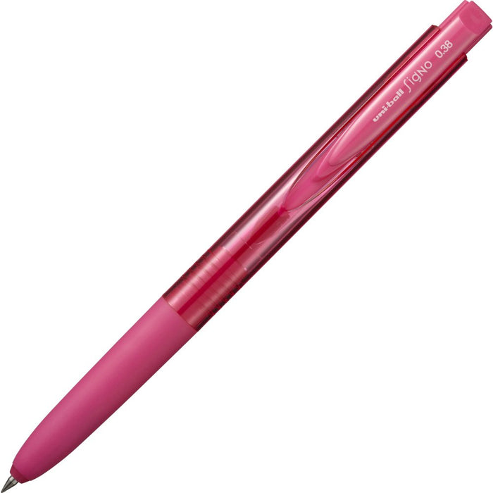 Mitsubishi Pencil Signo Rt1 Gel Ballpoint Pen 0.38 Baby Pink 10 Pieces Pack