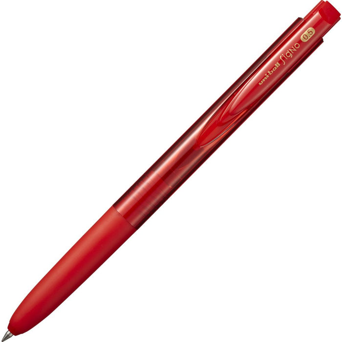 Mitsubishi Pencil Signo Rt1 0.5 Red Gel Ballpoint Pen Pack of 10