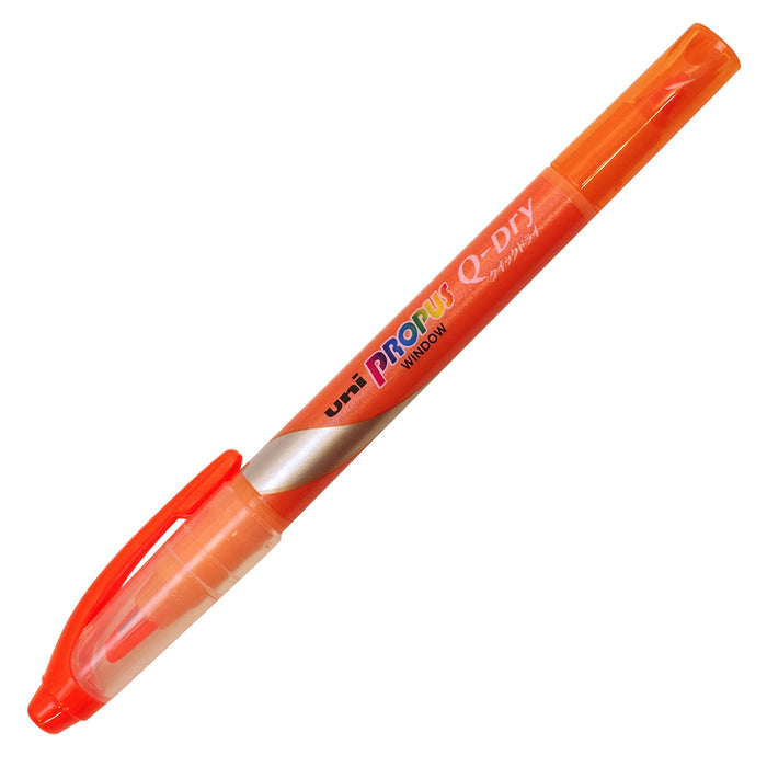 Mitsubishi Pencil Quick Dry Orange Highlighter - Propus Pus138T.4