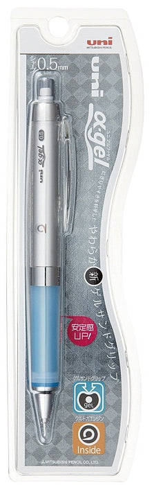 Mitsubishi Pencil Alpha Gel 0.5mm Kurtoga Mechanical Pencil in Concentrated Blue