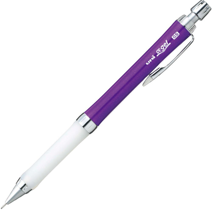 Mitsubishi Pencil Alpha Gel Slim 0.5 Mechanical Pencil Soft Glossy Purple