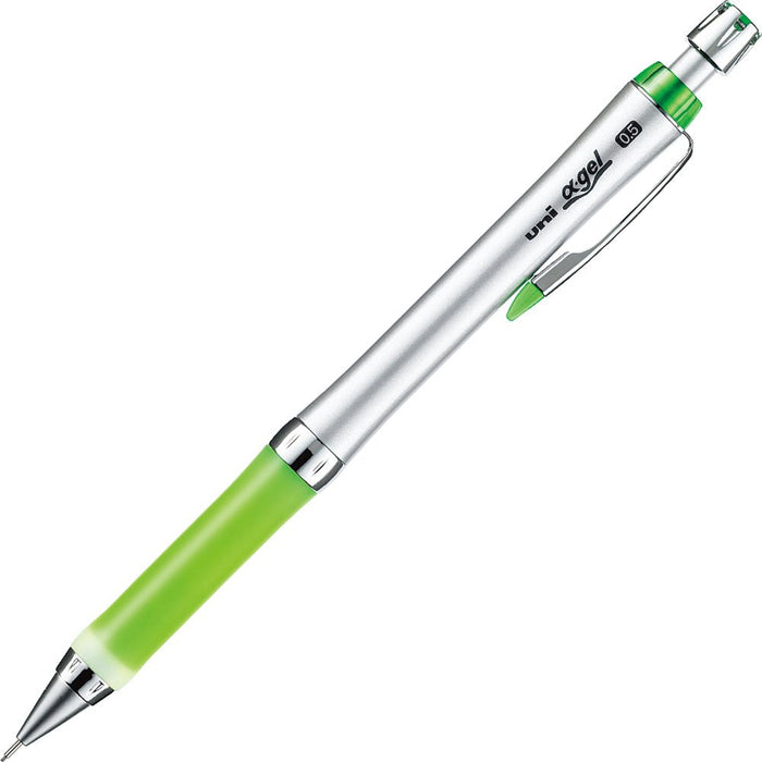 Mitsubishi Pencil Alpha Gel Mechanical Pencil 0.5 Slim Yellow Green M5807Gg1P.5