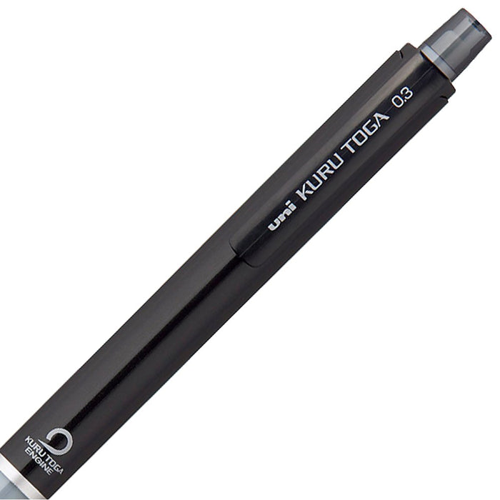 Mitsubishi Pencil Kurutoga Mechanical Pencil 0.3 Auto Lead Rotation Black M34501P.24