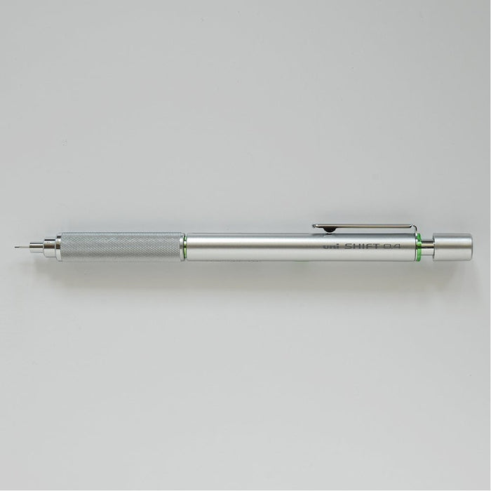 Mitsubishi Pencil M41010.26 - Mechanical Drafting Pencil 0.4 Silver Shift