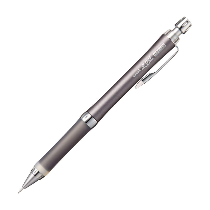 Mitsubishi Pencil Uni Alpha Gel Slim Hard 0.5 Gunmetal Mechanical Pencil