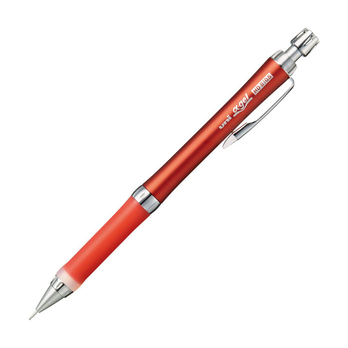 Mitsubishi Pencil Uni Alpha Gel Slim 0.5 Mechanical Pencil Hard Red