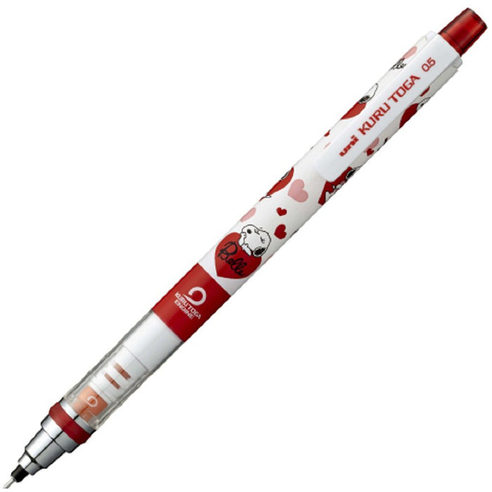 Mitsubishi Pencil Uni Kurtoga Limited Edition Mechanical Pencil M5650Bl1P Bell Red