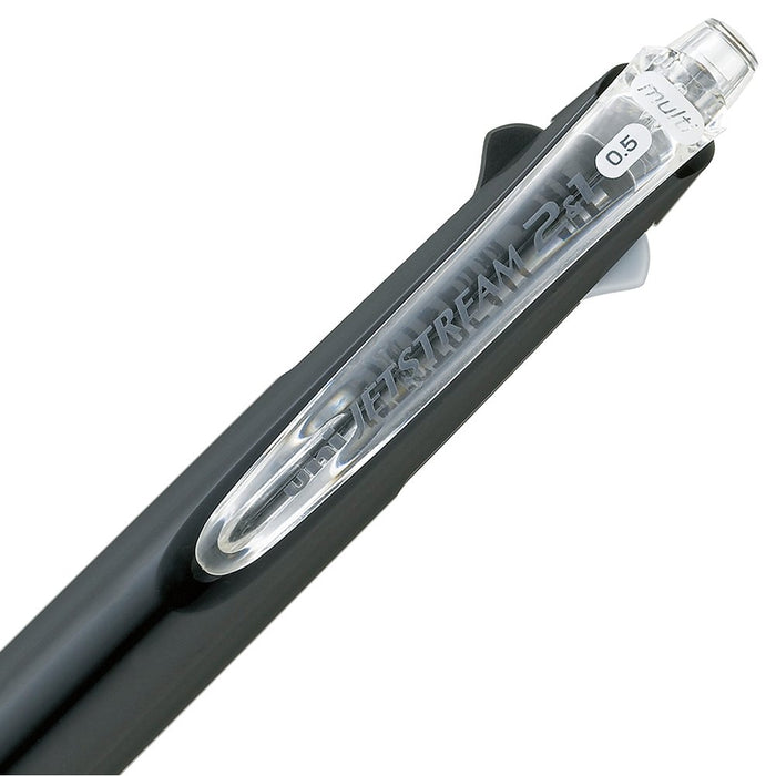 Mitsubishi Pencil Jet Stream Multi-Function Pen 0.5 Black Easy to Write 2-in-1