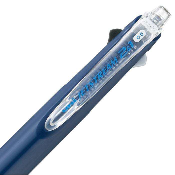 Mitsubishi Pencil Jet Stream Multi-Function Pen 0.5mm Navy - Easy Writing