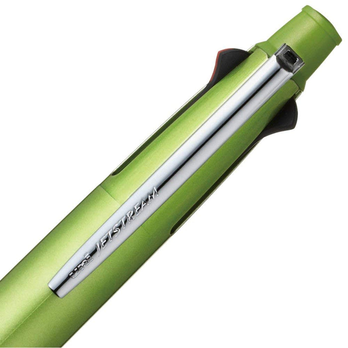 Mitsubishi Pencil Multi-Function Jet Stream Pen 4-in-1 0.7mm Easy Writing Green