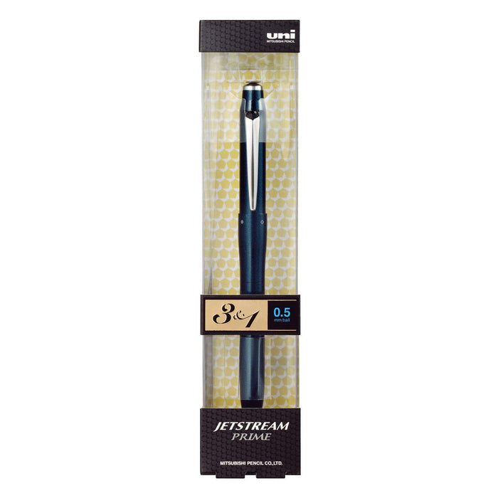 Mitsubishi Pencil Jet Stream Prime 3-in-1 Multi-Function Pen 0.5 Dark Navy Easy to Write