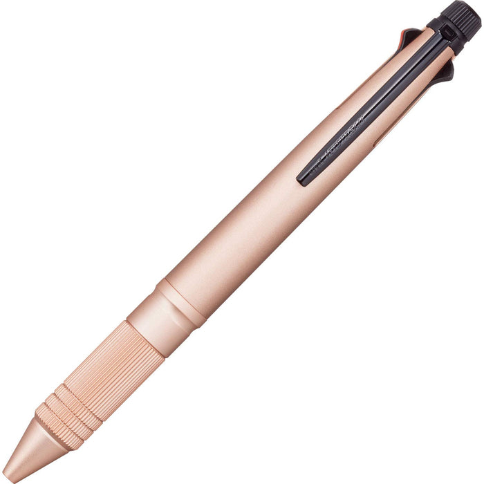 Mitsubishi Pencil Jetstream Multi-Function Pen 4&1 Metal Edition Easy Write 0.5 Pink Gold