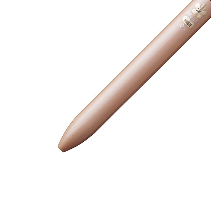 Mitsubishi Pencil Jetstream F Series 2&1 0.5 Silky Gold Multifunctional Easy Write Pen