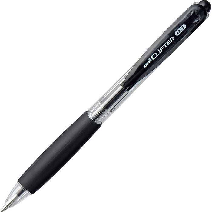 Mitsubishi Pencil Oil-Based Black Ballpoint Pen Clifter 0.7 10-Pack