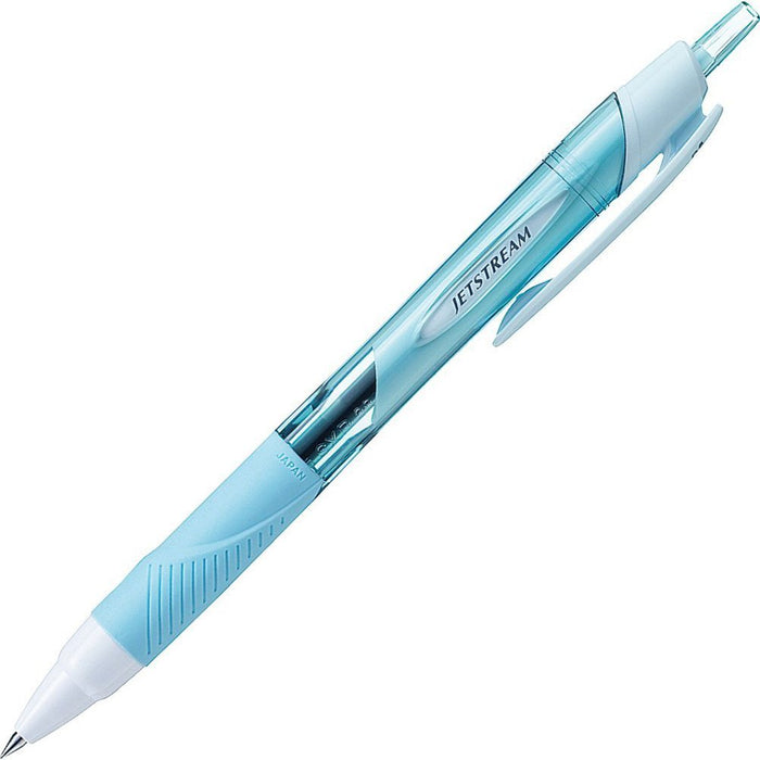 Mitsubishi Pencil Sky Blue Jet Stream 0.38 Oil-Based Ballpoint Pen Set - 10 pcs