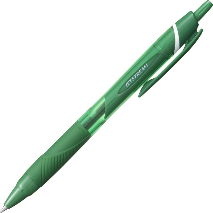 Mitsubishi Pencil Jet Stream Green Ballpoint Pen 0.5mm Easy to Write 10 Pack