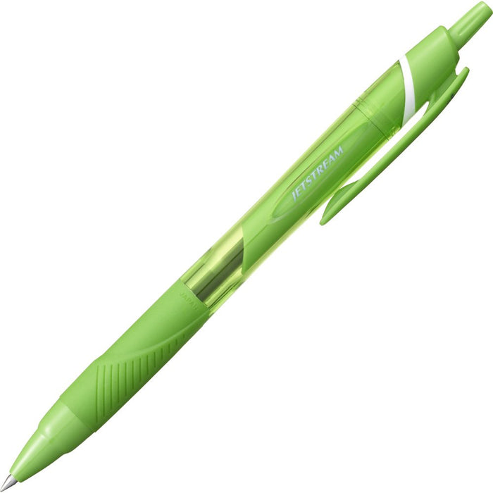 Mitsubishi Pencil Jet Stream Ballpoint Pen 0.5mm Lime Green Easy to Write - Pack of 10