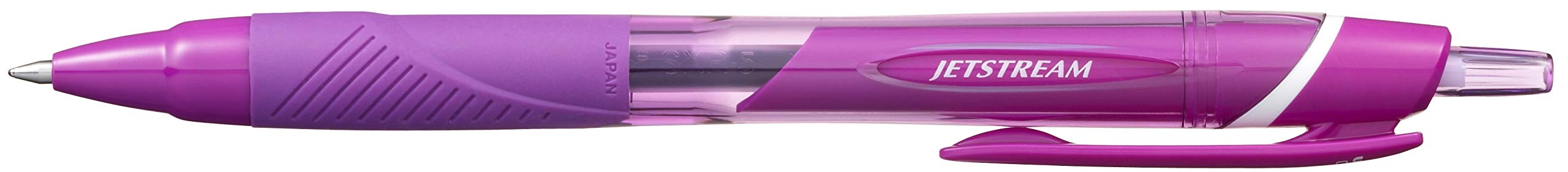 Mitsubishi Pencil Jet Stream 0.7 Purple Oil-Based Ballpoint Pen Easy to Write Pack of 10