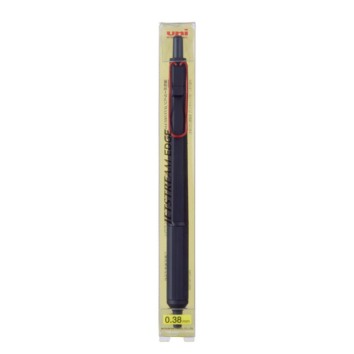 Mitsubishi Pencil Jet Stream Edge Ballpoint Pen 0.38mm Black Red Easy-to-Write Sxn100338Bk15