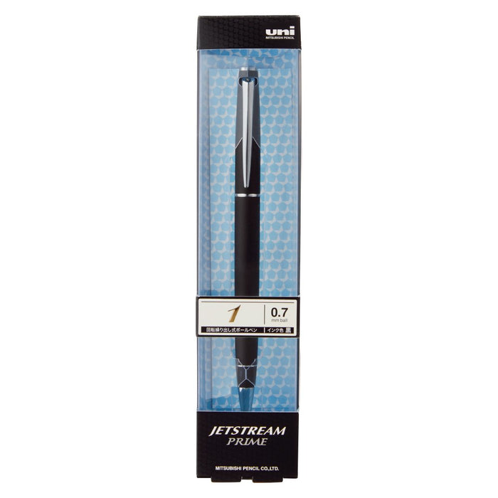 Mitsubishi Pencil Jet Stream Prime 0.7 Black Ballpoint Pen Easy to Write Rotary Feed