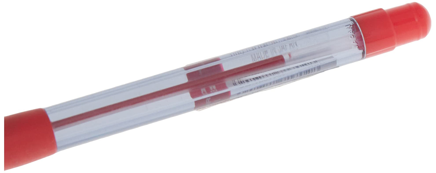 Mitsubishi Pencil Rakubo SG-100-14 Red Oil-Based Ballpoint Pen Pack of 15