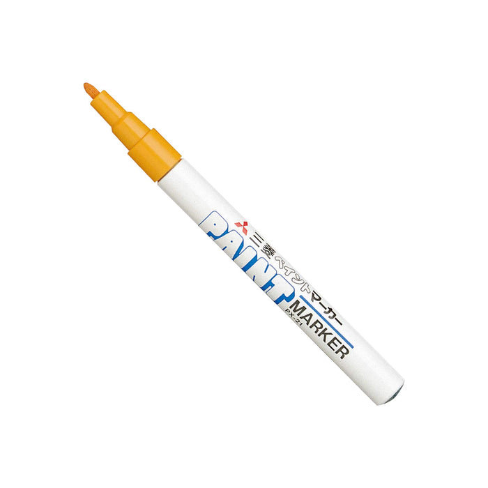 Mitsubishi Pencil Fine Point Orange Paint Marker - Pack of 10